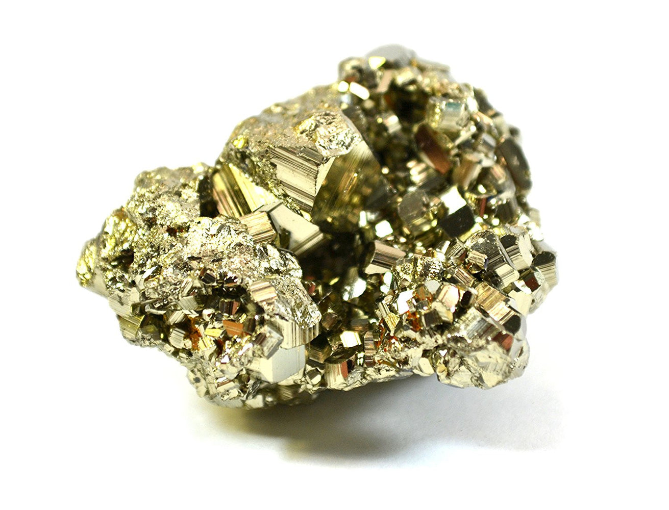 Crystalline Pyrite, Approximately 1.5"-2" Length, 2-10mm Crystals, Single Piece