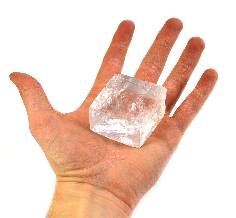 Optical Calcite (Iceland Spar), Approximately 2"-2.5" Length, Single Piece