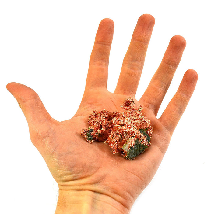 Native Copper Sample, Approximately 3" Length, Single Piece