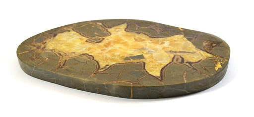 Septarian Calcite Plate, Polished, 8"x6"