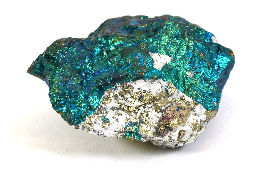 Chalcopyrite (Peacock Ore), Approximately 2"-2.5" Length, 3-6 oz. Weight, Single Piece