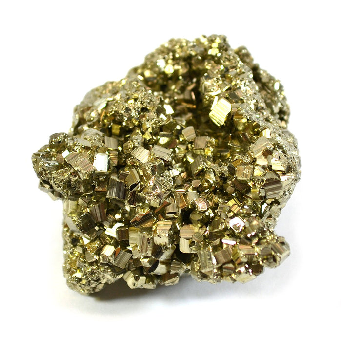 Crystalline Pyrite, Approximately 1.5"-2" Length, 2-10mm Crystals, Single Piece