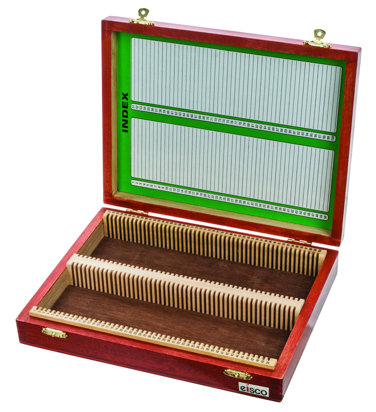 Slide Box - Premium, 25 Slides — Eisco Labs