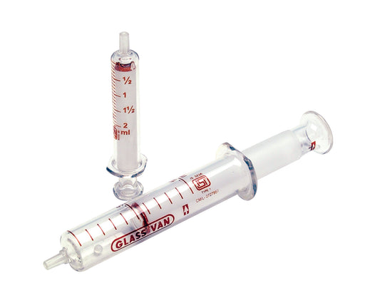 Syringe Hypodermic - Glass 2ml.