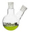 Flask Distillation Round Bottom - One Oblique Neck - Screw Thread, 250 ml, 24/29