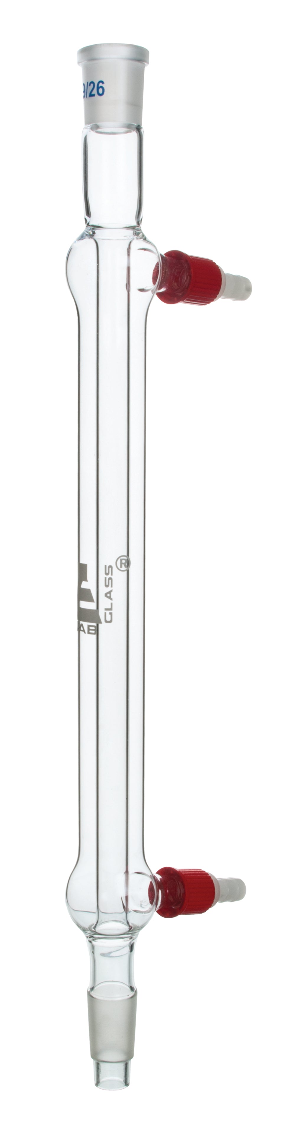 Condenser Liebig - Jointed, Plastic Connectors — Eisco Labs