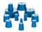 Neoprene Stoppers - ASTM - One and Two Hole  BOTTOM 14MM, TOP 19MM, LENGTH 25MM