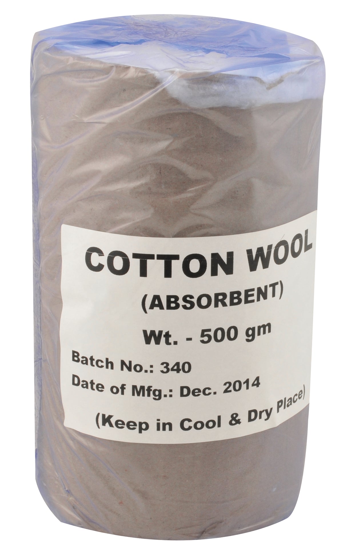 Cotton Wool, Pack of 500 g — Eisco Labs