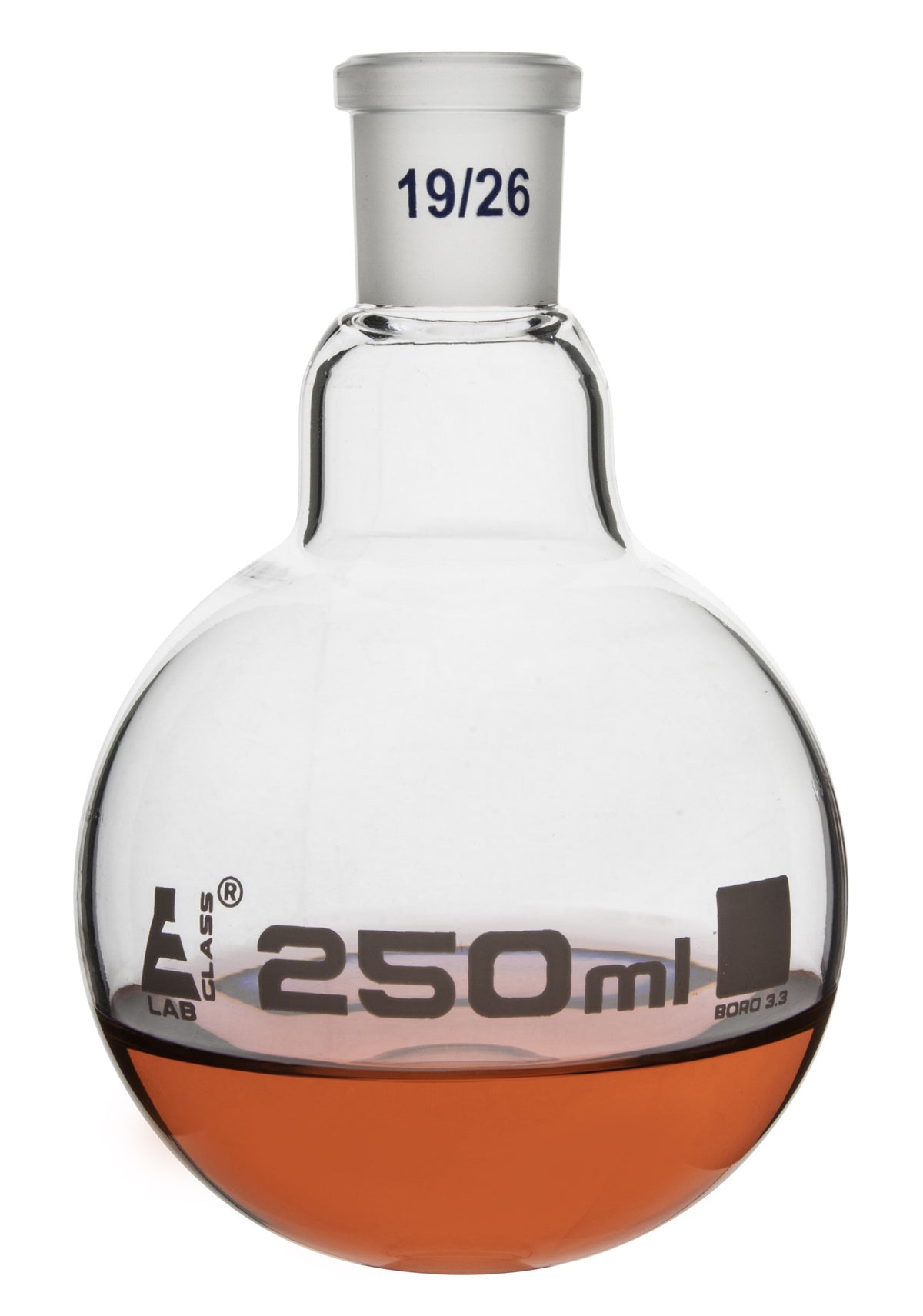 Florence Boiling Flask, 50ml 29/32 Interchangeable Joint Borosilic — Eisco Labs