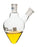 Flask Boiling - Pear Shape, Two Neck, 100 ml
