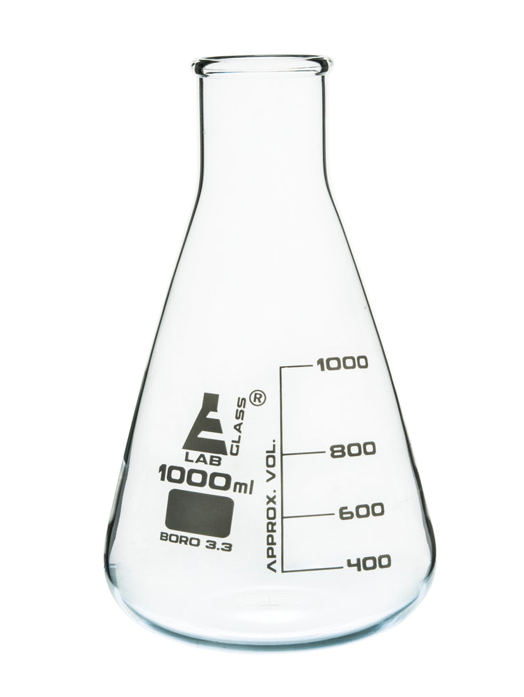Flask Conical, Wide neck,1000ml