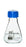 Erlenmeyer Flask, 25ml - Borosilicate Glass - With PTFE Screw Cap - Conical Shape - White Graduations - Eisco Labs