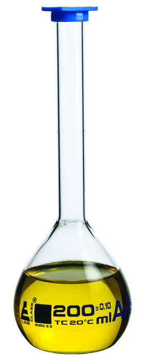 Flasks Volumetric - Snap Cap Class - A, 10 ml, White Graduation