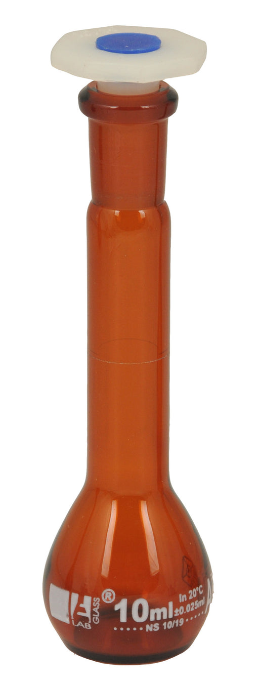 Flask Volumetric Amber - Class 'A', 10ml