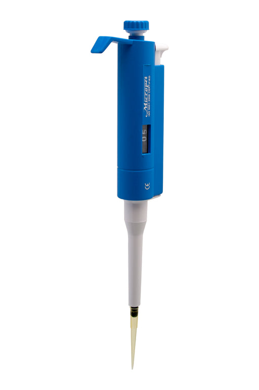 Variable Volume Micropipette, 5-50?ªl Range - Mechanical Tip Ejector - Eisco Labs