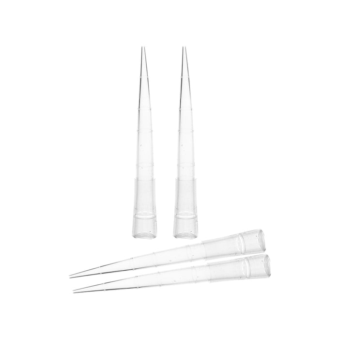 Low Retention Micropipette Tips, 2-250µl  - 1000PK - Non Sterile, Autoclavable - Non-Coated - Eisco Labs