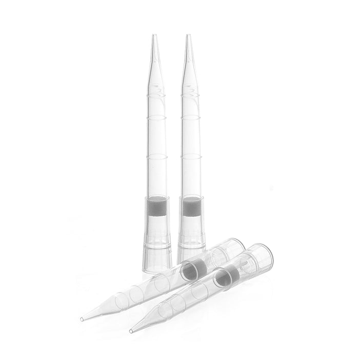 Filtered Micropipette Tips, 300µl - 1000PK - Hydrophobic, Polyethylene Filtered Tips - Non-Sterile, Autoclavable - Eisco Labs