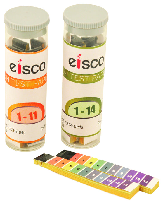 Paper Test pH 1 to 11, in cardboard box