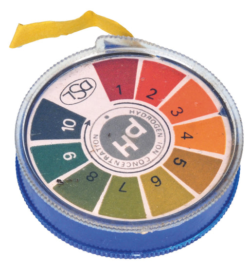 pH Indicator Paper Dispenser, range pH 1 to 11