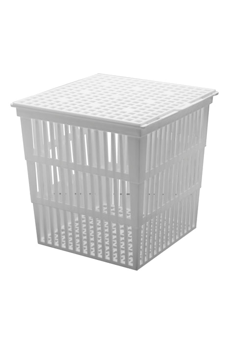 Test Tube Basket Polypropylene with cover 230x230x230mm