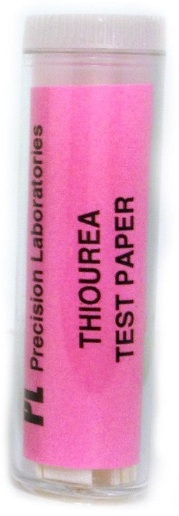 EISCO Thiourea Paper Strips - Genetic Taste Testing (Vial of 100)