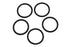 (DISCONTINUED) Spare O-Ring Belts for Eisco Van de Graaff EDUVDG, Pk of 5