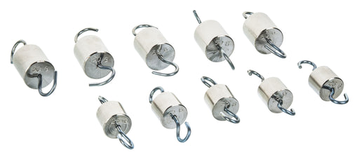 Weights - Hooked, Steel, capacity 375gm.