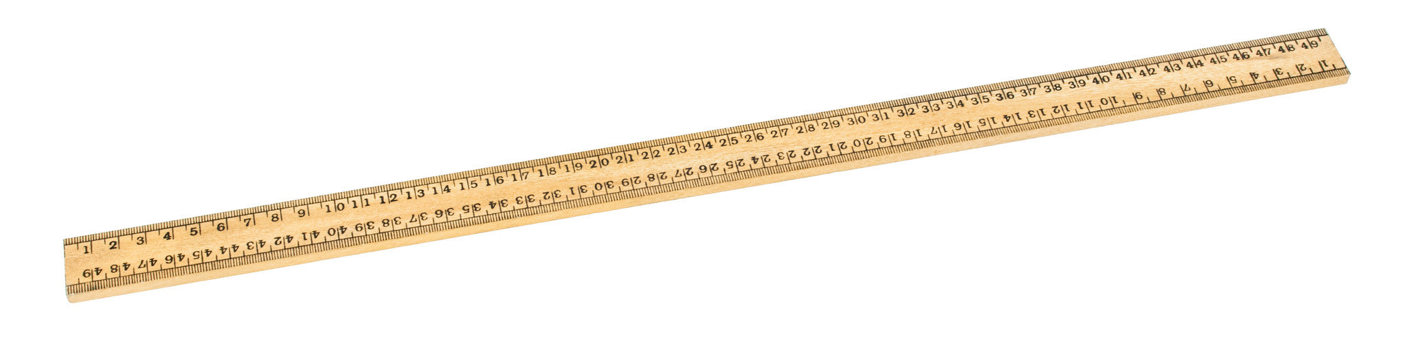 Half Meter Stick, Hardwood 50cm with Vertical Reading Graduated in Cen —  Eisco Labs