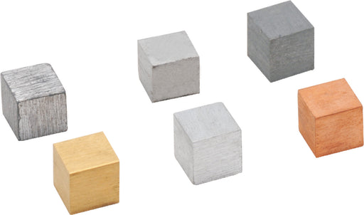 EISCO Cubes for Density Investigation, Set of 6 - 20mm