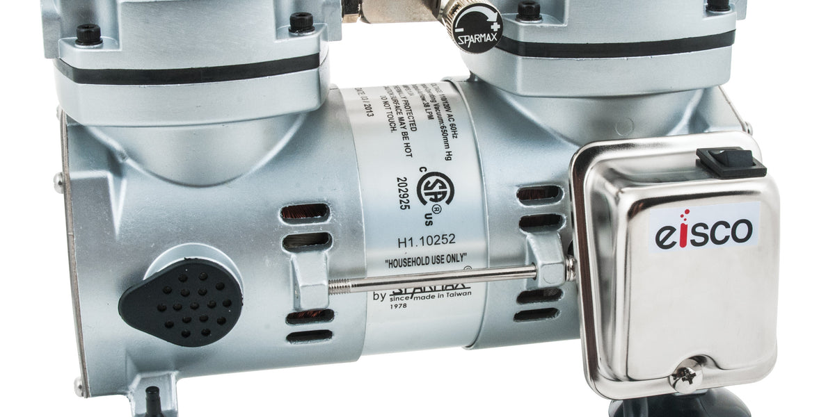 Vacuum Pump without plate, Input 110/120V, 60Hz — Eisco Labs