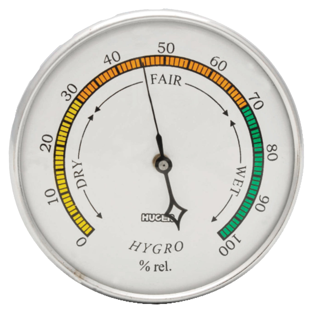 Hair Hygrometer, Diameter 85 mm — Eisco Labs