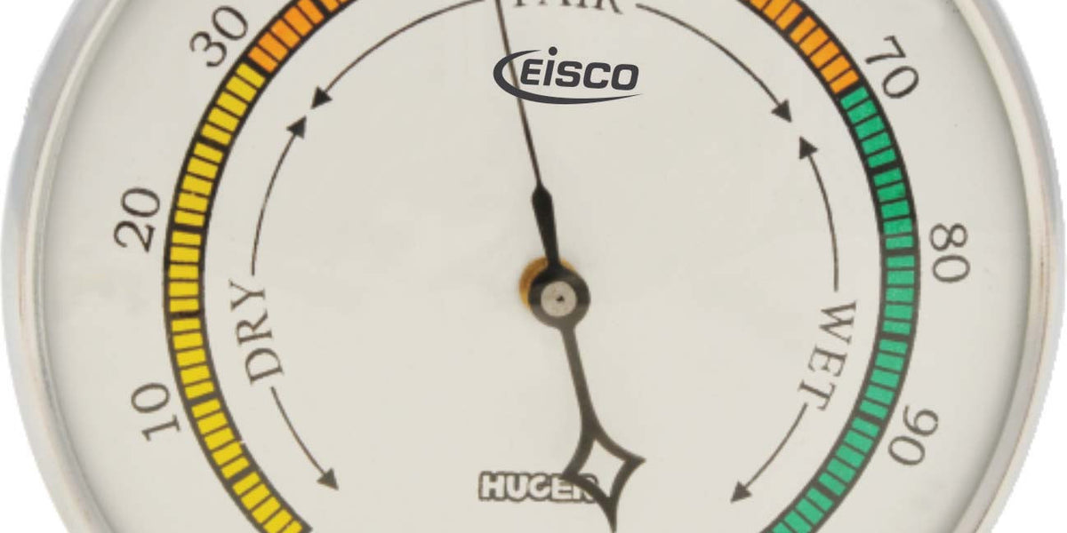 Hair Hygrometer, Diameter 105 mm — Eisco Labs