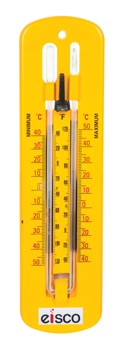 Thermometers Maximum and Minimum Six's Double Scale, Mercury Filled, -30 to 60??Cx1??C & -20 to 140??Fx2??F