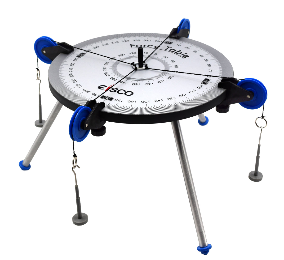 Target Force Table Force Table - Economy 3-legged, weights not included — Eisco Labs