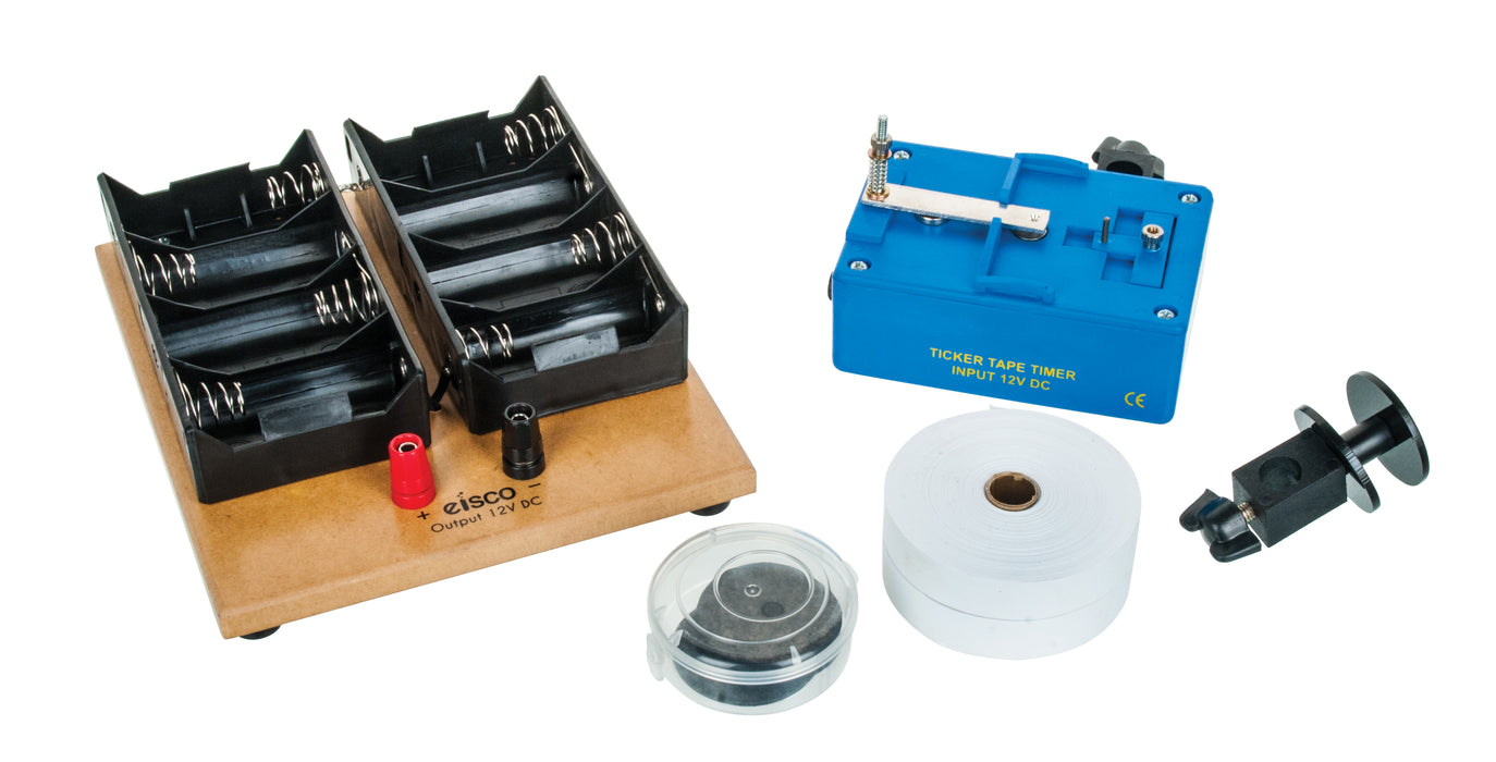 Eisco Labs Ticker tape timer with holder - Battery operated