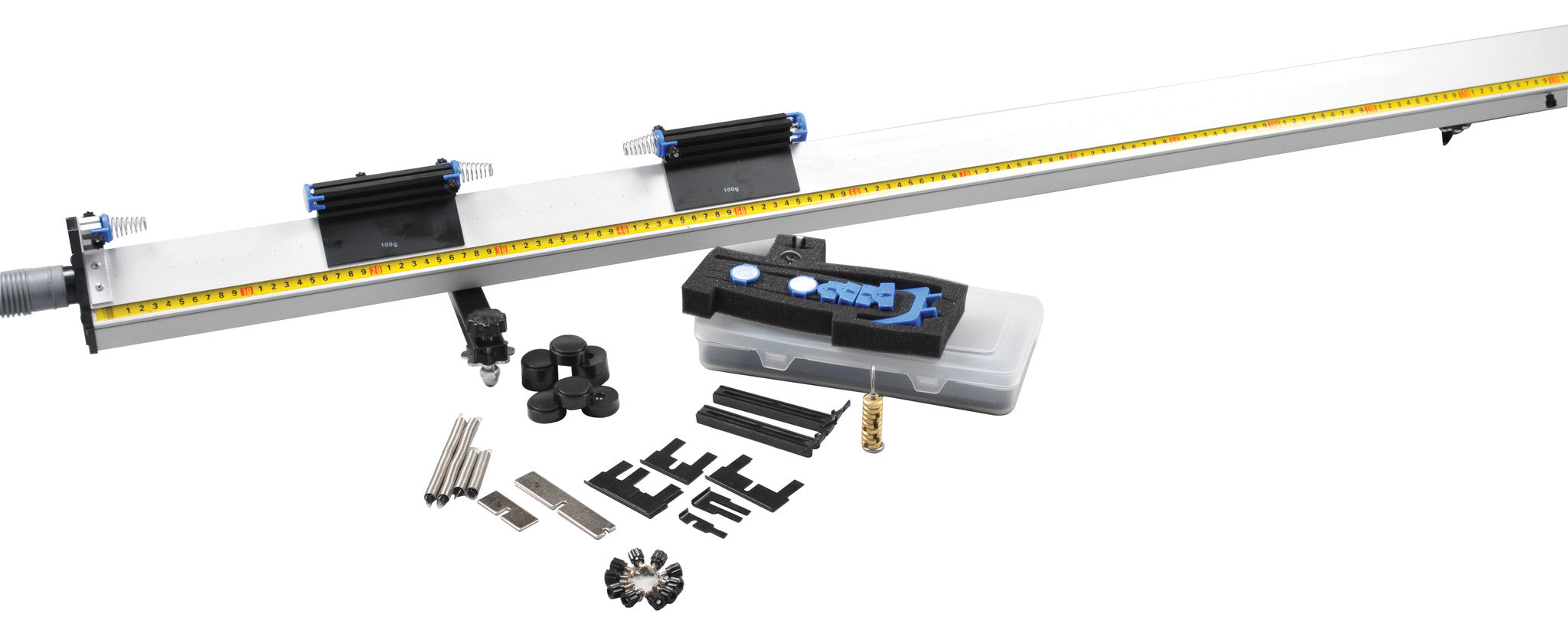 Linear Air Track with accessories, 2m length — Eisco Labs