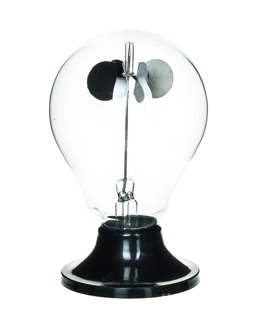 Crook's Radiometer, 2.75" (70mm) Diameter, Mounted on a Sturdy Plastic Base - Eisco Labs