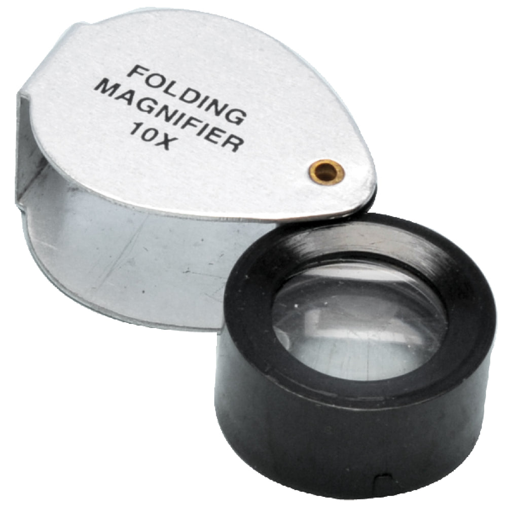 Magnifier - Folding Aluminium Case, Regular quality