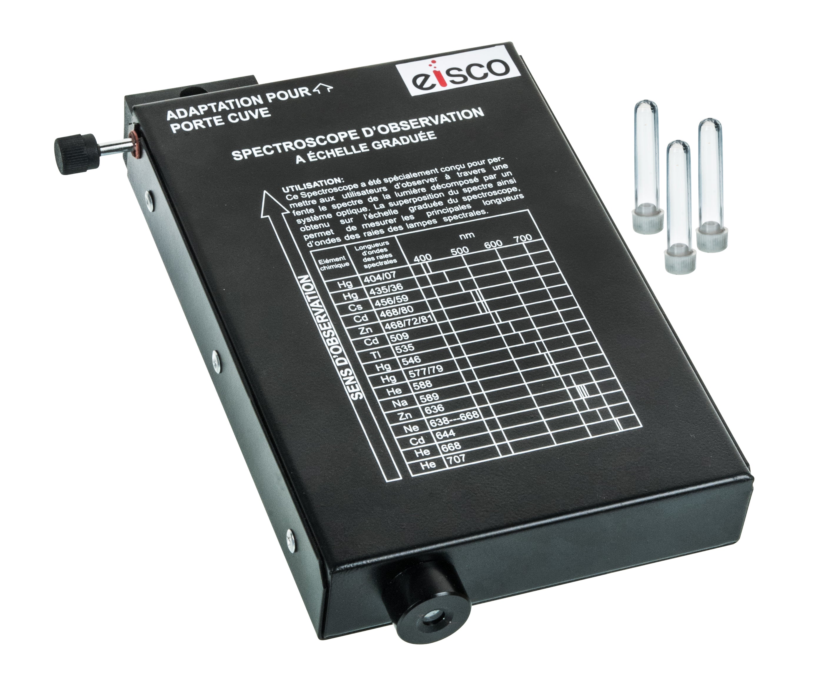 Spectroscope Adjustable Slit type — Eisco Labs