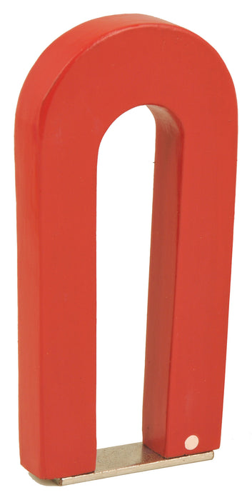 5.5" Red Strong U-Shape Magnet with keeper