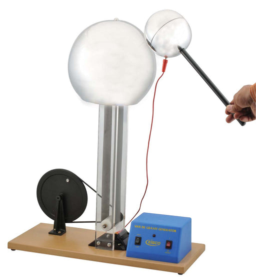 Van De Graaff Generator - hand driven & motor driven both