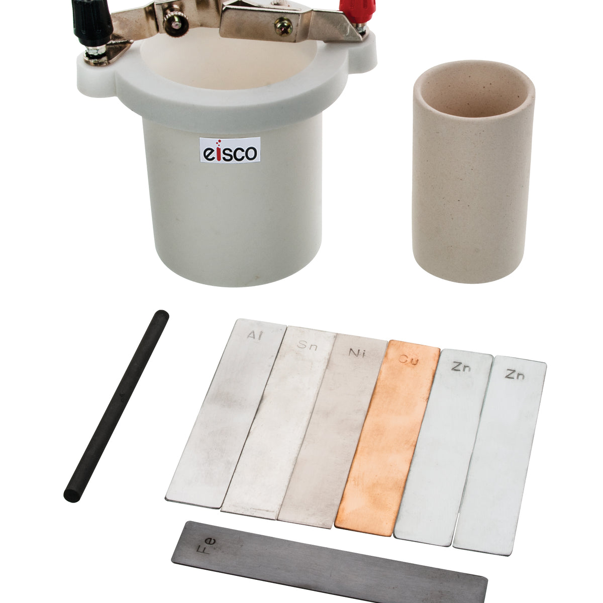 Eisco Labs Student Voltaic Cell & Porous Cup with Experiment Guide