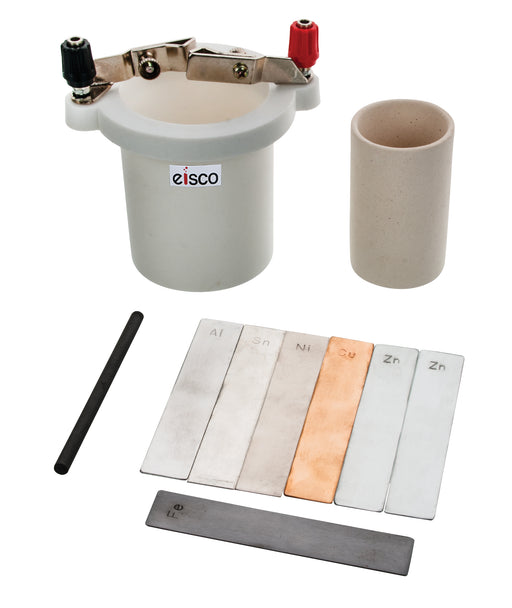 Eisco Labs Student Voltaic Cell & Porous Cup with Experiment Guide