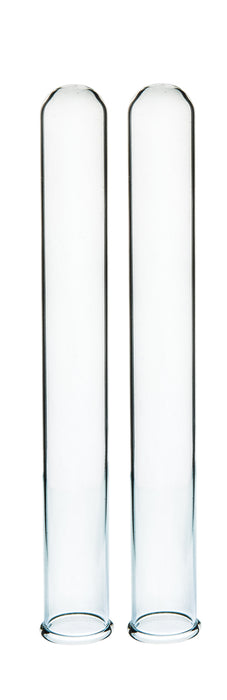 Eisco Labs 25ml Borosilicate Test tubes with inverse scale and graduations