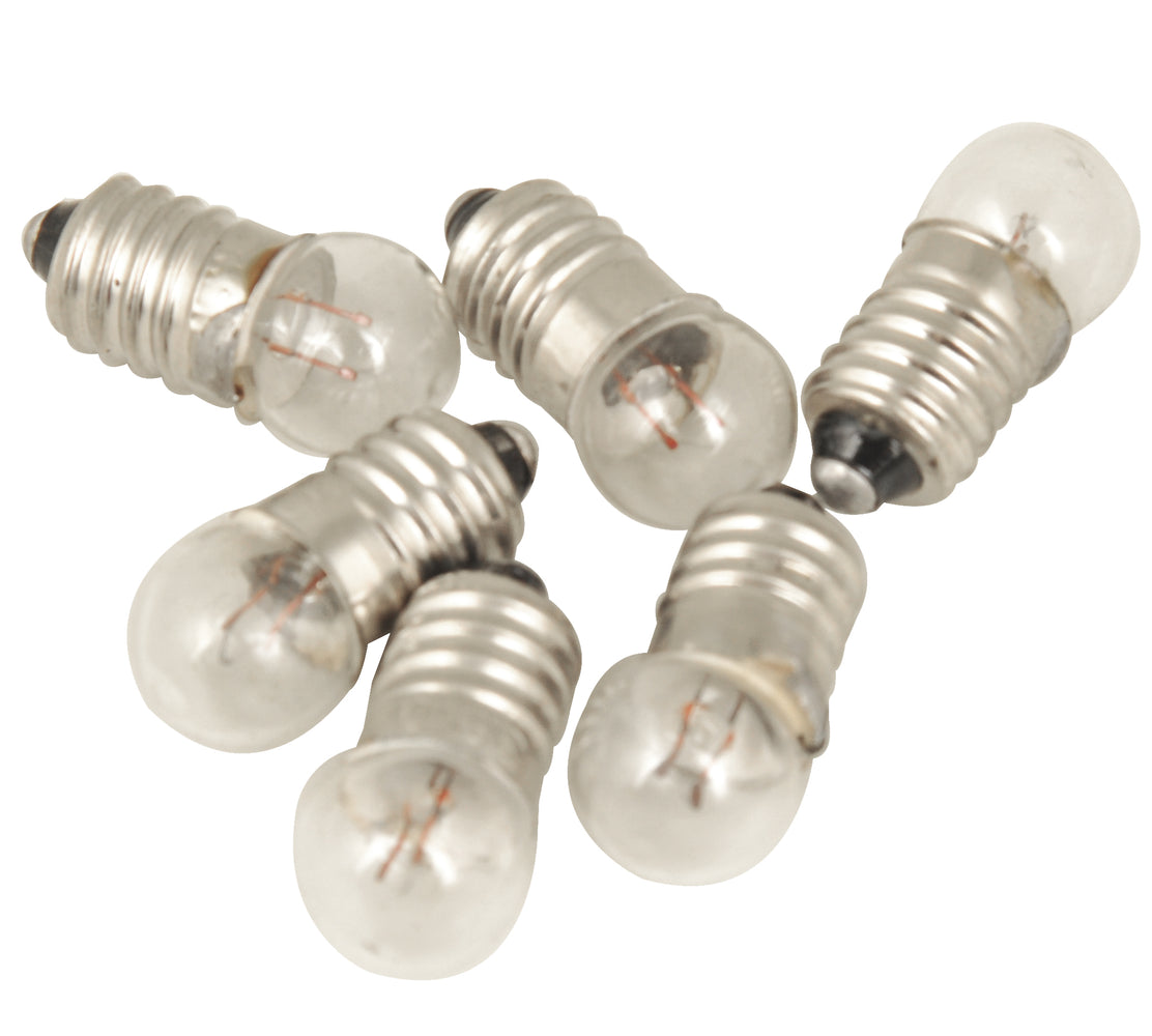 Eisco Labs Flash Lamp Bulb - 6 Volts with M.E.S. cap - For Flash Lamps, Spot Lamps and Panel Lamps
