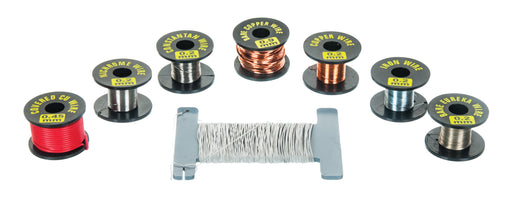 Hobbyist Wire Box Kit - Eureka, Constantan, Copper, Iron, and Nichrome Wire in Box
