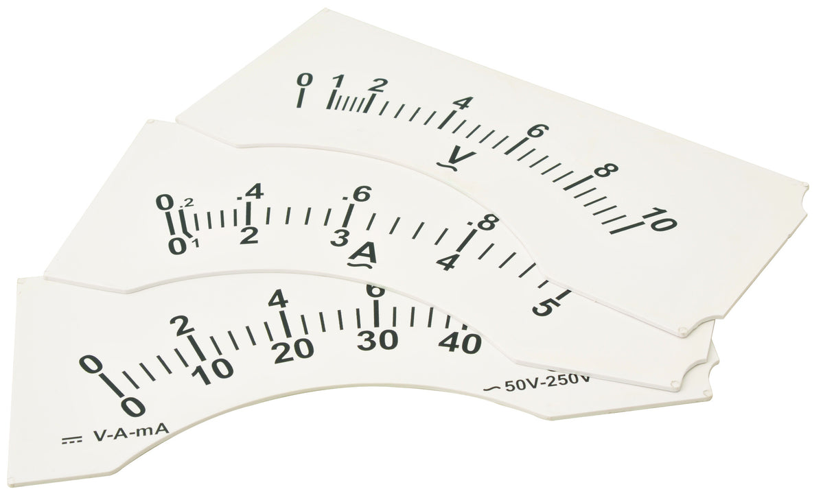 Dials - Interchangeable, Dial Range: 0 - 50 mA, Input: AC Current ...