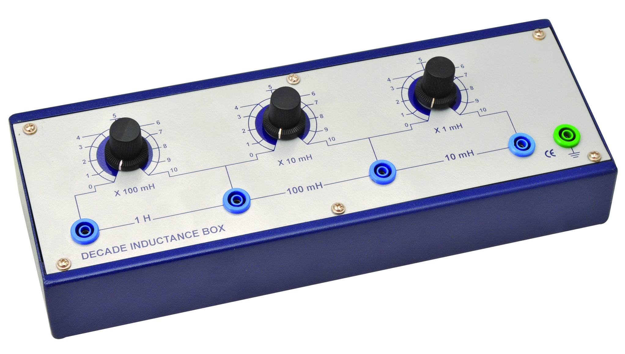 Decade Inductance Box - 3 Decade — Eisco Labs