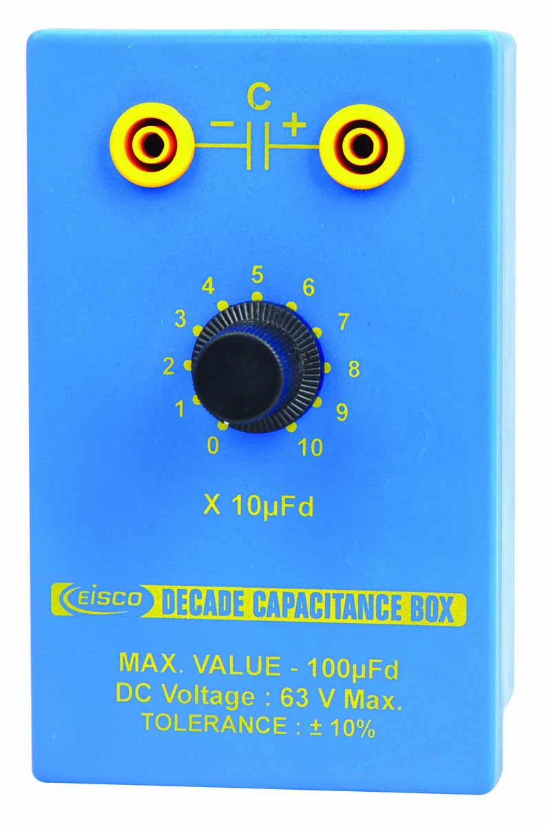 Decade Capacitance Box — Eisco Labs
