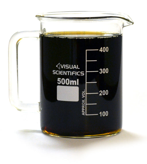 Premium Beaker Mug, Thick Borosilicate Glass, 15oz (450mL) Capacity